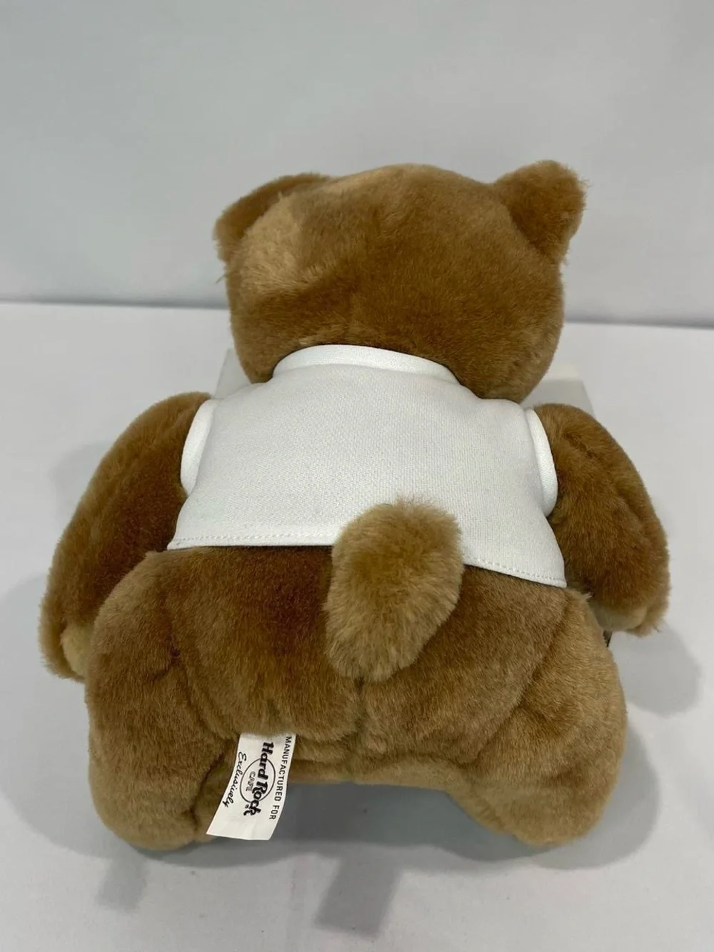 Hard Rock Cafe Key West Brown Plush Bear with White Logo Tee